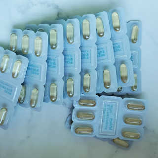 JW중외제약 마이코드 알티지 오메가3 1000 mg — 5점을 준 리뷰어가 2020년 10월 올린 사용 사진