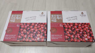 자연에온 몽모랑시 타트체리 착즙 100mL 10개입 2BOX — 5점을 준 리뷰어가 2020년 10월 올린 사용 사진