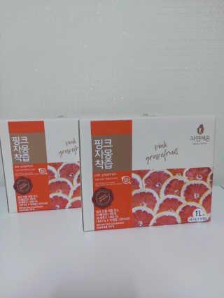 자연에온 핑크 자몽 착즙 100mL 10개입 2BOX — 5점을 준 리뷰어가 2020년 11월 올린 사용 사진