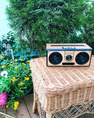SEVIZ RETRO20W 레트로 블루투스 스피커 — 5점을 준 리뷰어가 2020년 7월 올린 사용 사진