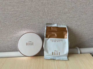 디어벨르 크림쿠션 DEAR BELLE CREAM COUSION — 5점을 준 리뷰어가 2020년 8월 올린 사용 사진