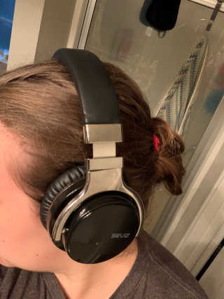 SEVIZ Bluetooth Headphones 10 3color — 5점을 준 리뷰어가 2020년 9월 올린 사용 사진