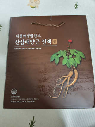 서울약사신협 약사신협_산삼배양근 진액_70ml x 30포 — 5점을 준 리뷰어가 2020년 9월 올린 사용 사진