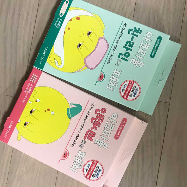 아크티올 치크패치 + 아크티올 티존패치 리뷰 사진
