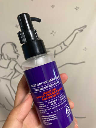 달리프 글램 트루 에센스 오리지널 100ml — 5점을 준 리뷰어가 2020년 7월 올린 사용 사진