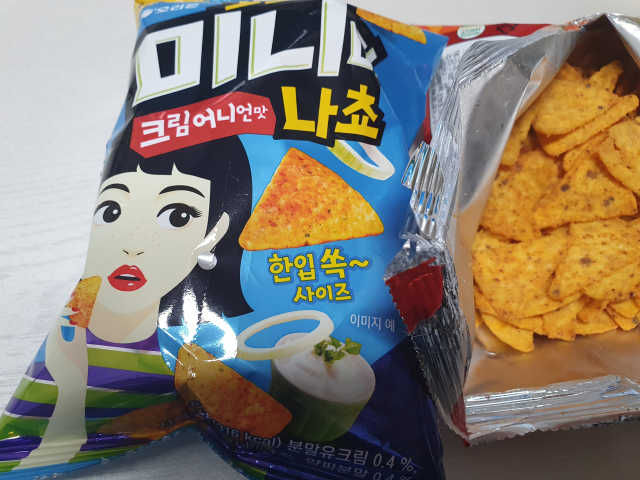 도도한 미니미 나쵸 2종 16봉지 리뷰 사진