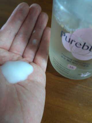 Purebble 당김없이 속촉촉_퓨어블 핸드워시 3종 [랜덤발송] — 5점을 준 리뷰어가 2020년 7월 올린 사용 사진