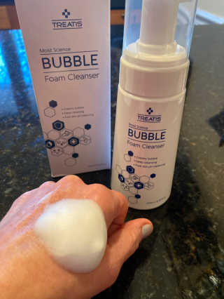 트리티스 [TREATIS] Bubble Foam Cleanser 200ml — 4.5점을 준 리뷰어가 2021년 1월 올린 사용 사진