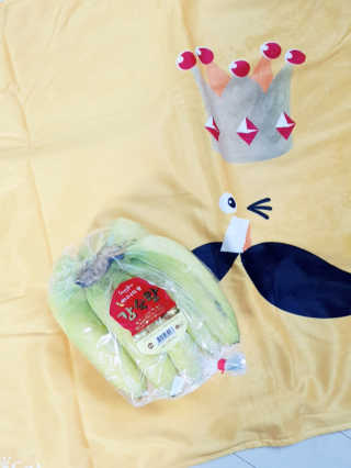 [스미후루] 감숙왕 바나나 1팩 1.3kg + 담요 + 스티커 — 5점을 준 리뷰어가 2020년 10월 올린 사용 사진