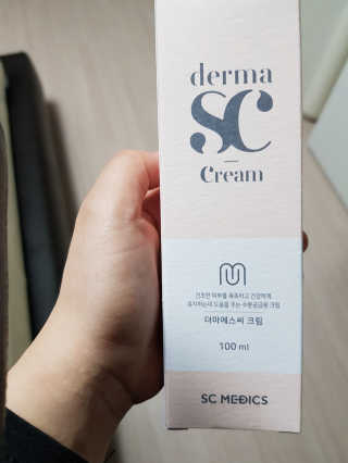 derma SC-Cream 더마에스씨 크림 100ml — 4점을 준 리뷰어가 2020년 4월 올린 사용 사진