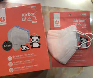 SOOMLAB Mask Kids - Airbon — 5점을 준 리뷰어가 2020년 8월 올린 사용 사진
