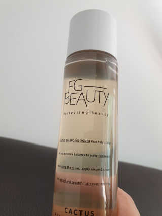 FGBEAUTY Cactus Balancing Toner 켁터스 밸런싱 토너 — 5점을 준 리뷰어가 2020년 7월 올린 사용 사진