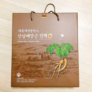 서울약사신협 약사신협_산삼배양근 진액_70ml x 30포 — 4.5점을 준 리뷰어가 2020년 9월 올린 사용 사진