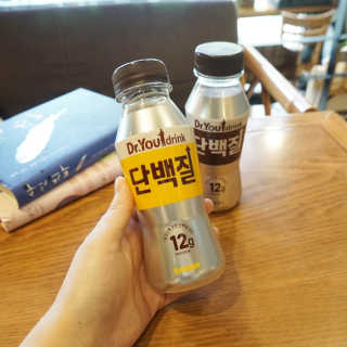 닥터유드링크 단백질 초코맛 and 바나나맛 — 5점을 준 리뷰어가 2020년 8월 올린 사용 사진