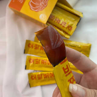 조은약초 국산 늙은 호박즙 호박쪼옥 젤리 20g x 15포 — 4점을 준 리뷰어가 2020년 7월 올린 사용 사진