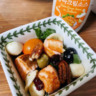 동원산업 항공직송 동원생연어_400g — 5점을 준 리뷰어가 2020년 5월 올린 사용 사진