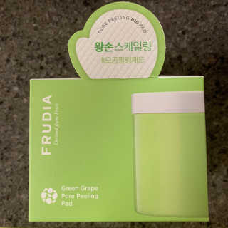 [후르디아] 약산성  모공 필링 패드(70매) — 5점을 준 리뷰어가 2020년 8월 올린 사용 사진