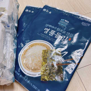 한촌몰 바다공작소 전통김_명품돌김세트 — 4점을 준 리뷰어가 2020년 11월 올린 사용 사진