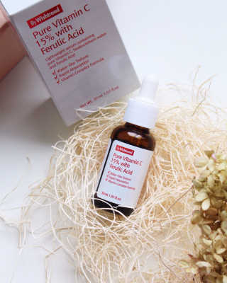 Wishtrend 순수 비타민 C 15 함유 Ferulic Acid — 4점을 준 리뷰어가 2020년 6월 올린 사용 사진