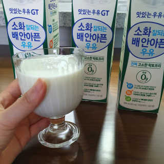 남양유업 맛있는우유GT 소화잘되는 배안아픈우유 3EA — 5점을 준 리뷰어가 2020년 10월 올린 사용 사진