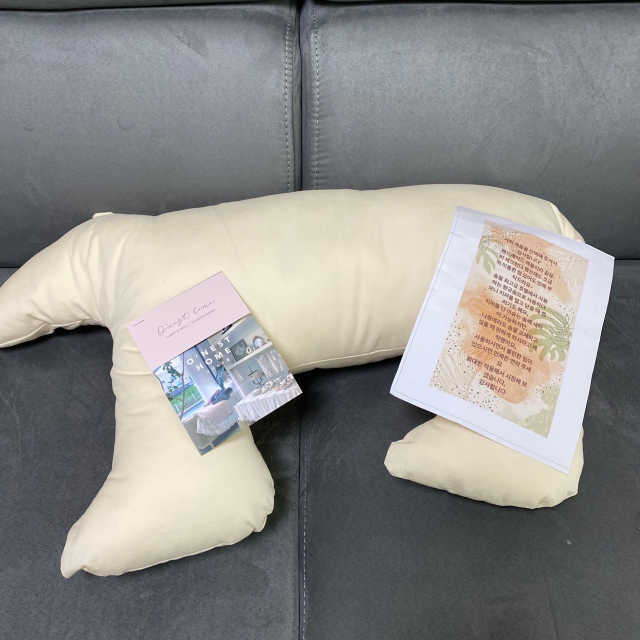 폴라 베어 베개 리뷰 사진