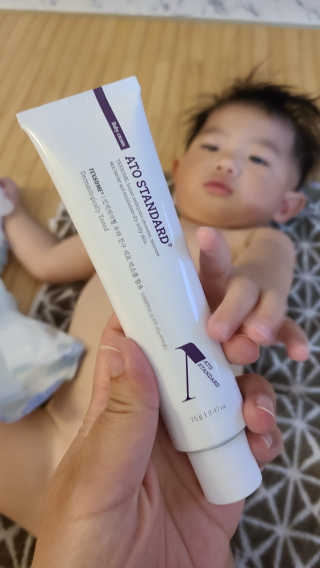 아토스탠다드 베이비크림 — 5점을 준 리뷰어가 2020년 11월 올린 사용 사진