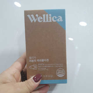 웰리카 저분자 피쉬 콜라겐 — 3점을 준 리뷰어가 2020년 11월 올린 사용 사진