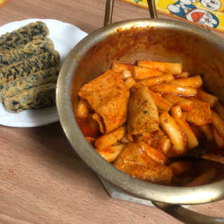 화곡미담 옛날 떡볶이 — 4.5점을 준 리뷰어가 2020년 4월 올린 사용 사진