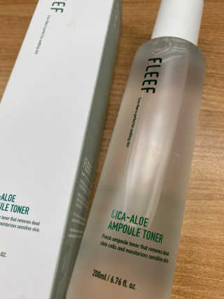 플리프 시카-알로에 앰플 토너 200ML — 5점을 준 리뷰어가 2021년 1월 올린 사용 사진