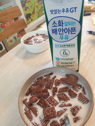 남양유업 맛있는우유GT 소화잘되는 배안아픈우유 3EA — 5점을 준 리뷰어가 2020년 10월 올린 사용 사진