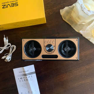 SEVIZ RETRO20W 레트로 블루투스 스피커 — 5점을 준 리뷰어가 2020년 7월 올린 사용 사진