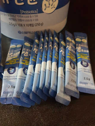 서울약사신협_프로바이오생유산균_2.5G x 100포 — 4.5점을 준 리뷰어가 2020년 9월 올린 사용 사진
