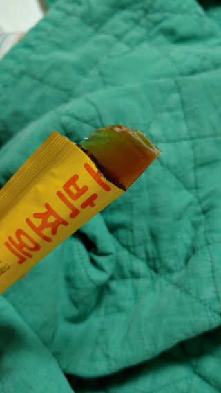 조은약초 국산 늙은 호박즙 호박쪼옥 젤리 20g x 15포 — 5점을 준 리뷰어가 2020년 8월 올린 사용 사진