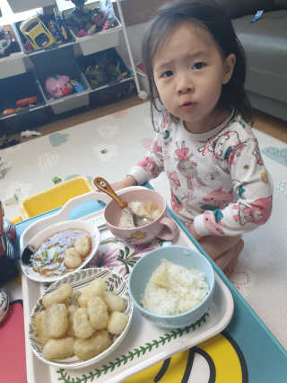 아이를 위한 건강한 간식 - 아라선 아귀 순살 탕수 — 5점을 준 리뷰어가 2020년 4월 올린 사용 사진