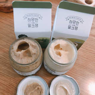제주 성이시돌목장 하양한 수제밀크잼 베스트 2종 — 5점을 준 리뷰어가 2020년 10월 올린 사용 사진