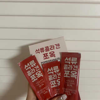 조은약초 석류콜라겐 석류즙 석류쪼옥 젤리 스틱 15포 x 20g — 5점을 준 리뷰어가 2020년 8월 올린 사용 사진