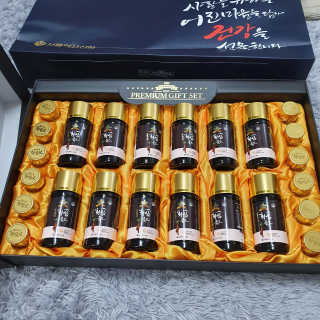 서울약사신협_프리미엄황삼골드_3.75g x 12환+75mgx12병 — 5점을 준 리뷰어가 2020년 9월 올린 사용 사진