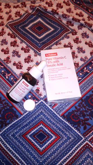 Wishtrend 순수 비타민 C 15 함유 Ferulic Acid — 5점을 준 리뷰어가 2020년 6월 올린 사용 사진