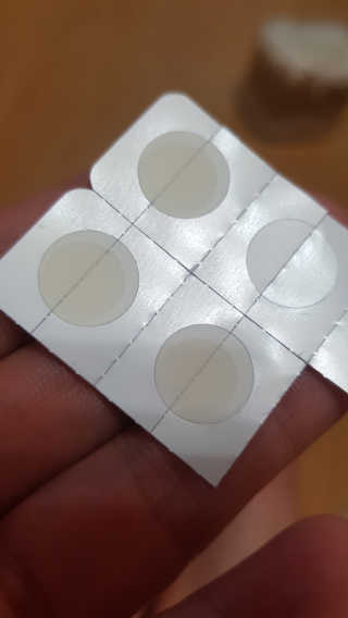 엘라밴드 하이드로 도트 스팟패치 12mm, 10mm, 티트리 — 5점을 준 리뷰어가 2020년 9월 올린 사용 사진
