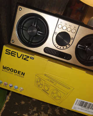SEVIZ RETRO20W 레트로 블루투스 스피커 — 5점을 준 리뷰어가 2020년 10월 올린 사용 사진