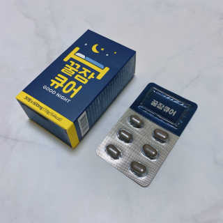 조은약초 꿀잠큐어 제주 감태추출물 감태정 600mg — 5점을 준 리뷰어가 2020년 6월 올린 사용 사진