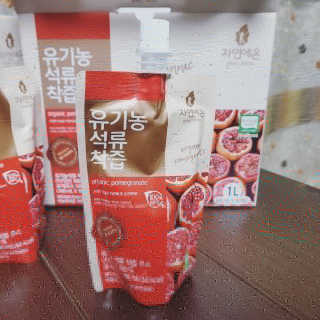 자연에온 유기농 석류 착즙 100mL 10개입 2BOX — 5점을 준 리뷰어가 2020년 11월 올린 사용 사진