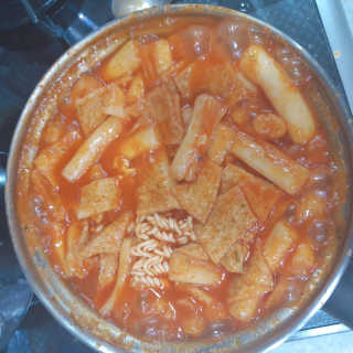 화곡미담 옛날 떡볶이 — 5점을 준 리뷰어가 2020년 4월 올린 사용 사진