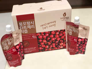 자연에온 몽모랑시 타트체리 착즙 100mL 10개입 2BOX — 5점을 준 리뷰어가 2020년 10월 올린 사용 사진