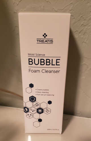 트리티스 [TREATIS] Bubble Foam Cleanser 200ml — 5점을 준 리뷰어가 2020년 12월 올린 사용 사진