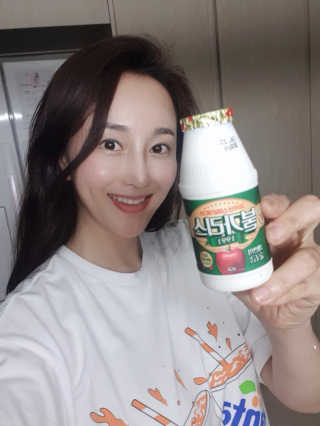 남양유업 30주년 한정판 스페샬 에디숀 불가리스 15입 — 5점을 준 리뷰어가 2020년 6월 올린 사용 사진