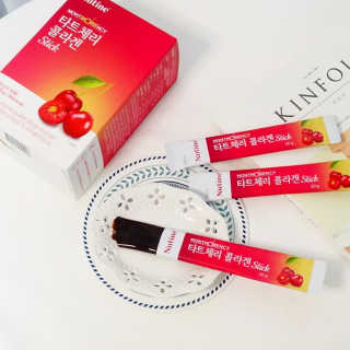 뉴틴 타트체리 콜라겐 스틱 20g X 30포 — 5점을 준 리뷰어가 2020년 8월 올린 사용 사진
