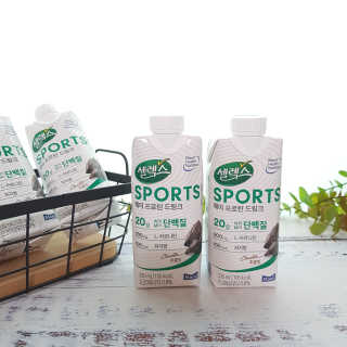 셀렉스스포츠 셀렉스 스포츠 드링크 초콜릿 _ 330ml x 12팩 — 4.5점을 준 리뷰어가 2020년 11월 올린 사용 사진