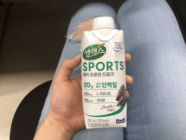 셀렉스 스포츠 드링크 초콜릿 _ 330ml x 12팩 리뷰 사진