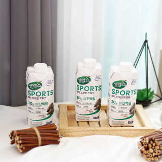 셀렉스스포츠 셀렉스 스포츠 드링크 초콜릿 _ 330ml x 12팩 — 5점을 준 리뷰어가 2020년 11월 올린 사용 사진